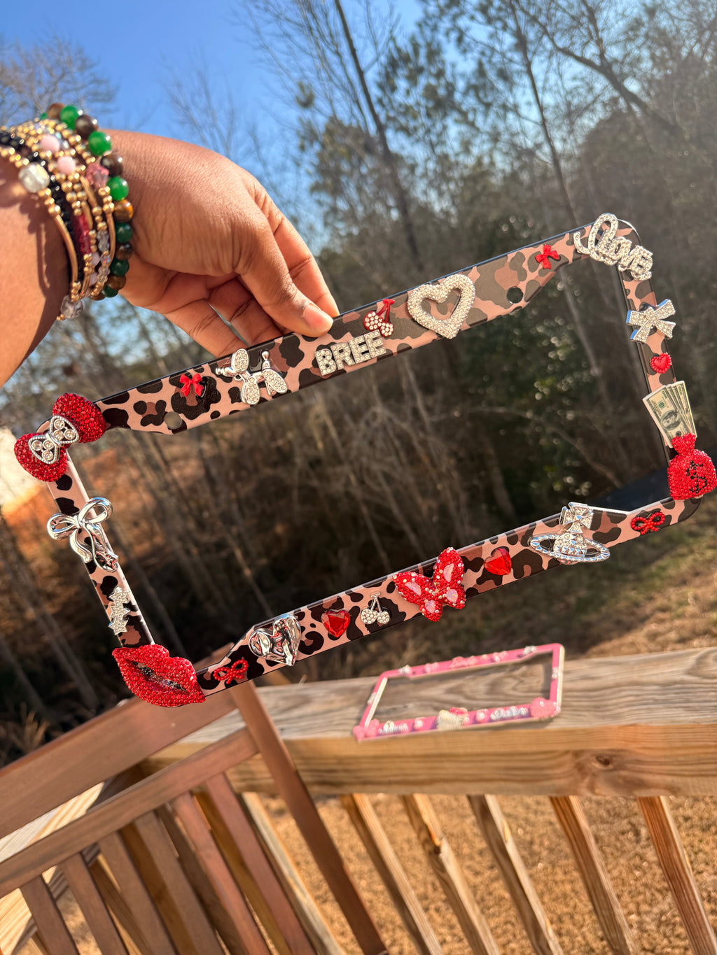 Cheetah Edition License Plate Tag 🐆