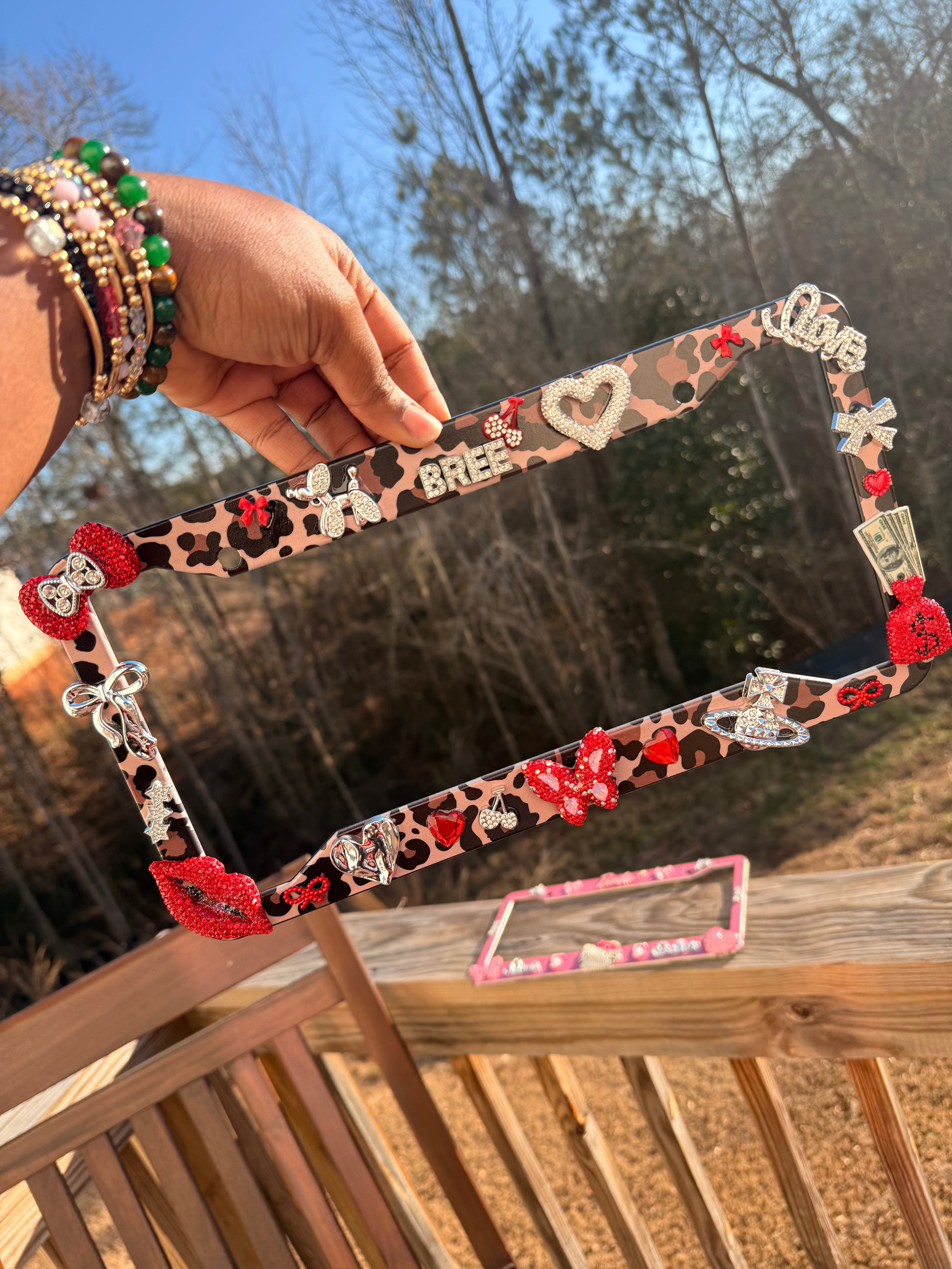 Cheetah Edition License Plate Tag 🐆