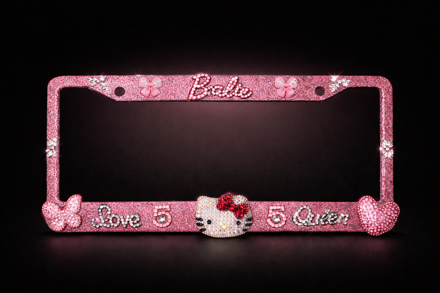 Premade Luxury Liscense Plate