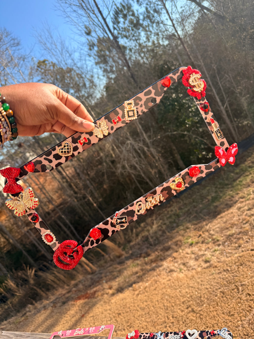 Cheetah Edition License Plate Tag 🐆