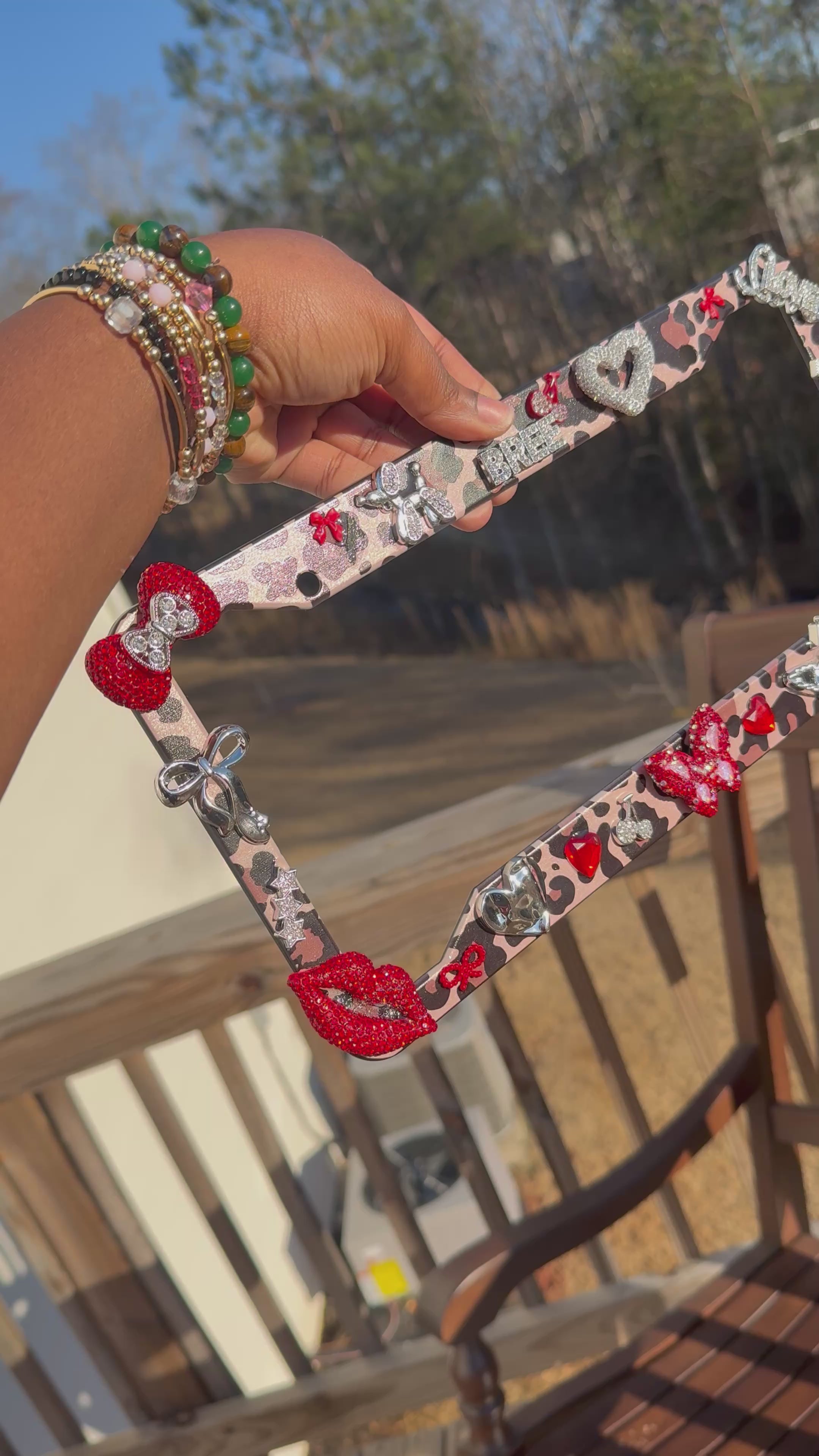 Cheetah Edition License Plate Tag 🐆